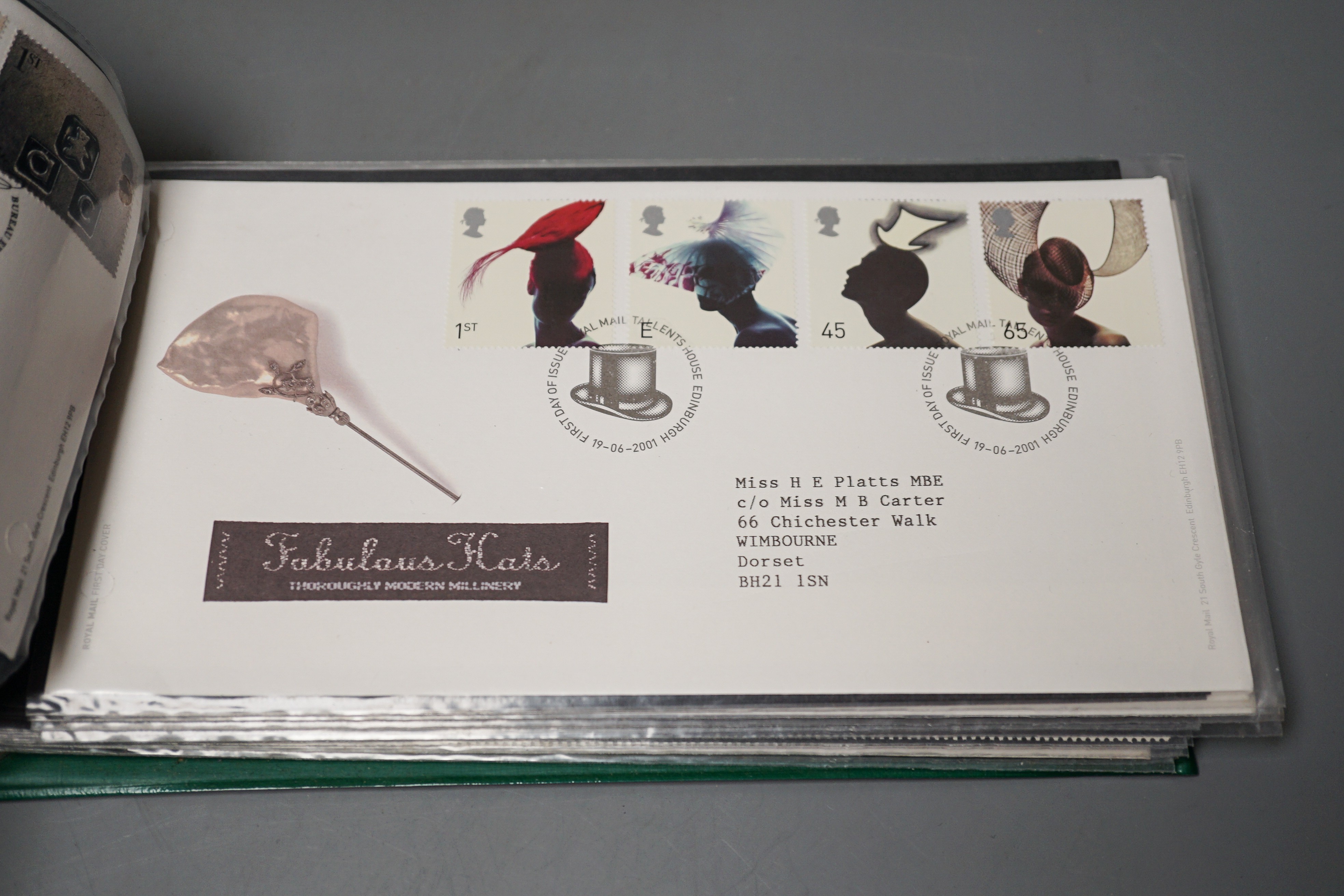 Eight albums of Royal Mail & New Zealand post First Day Covers